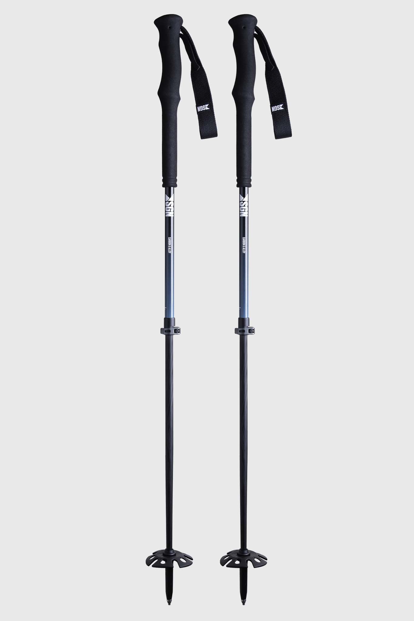 Trekking Poles Top Ski Poles LT5 Three Piece Carbon Trekking Poles